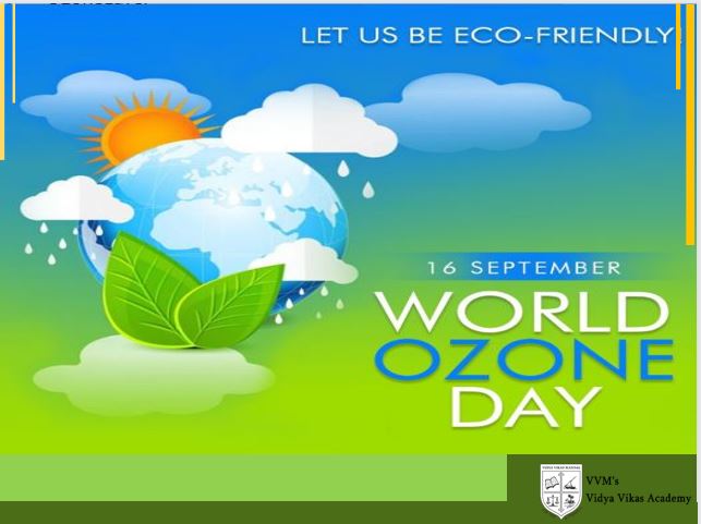 World Ozone Day- I6th September 2021