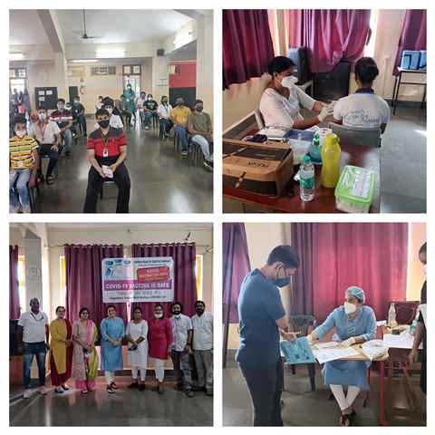 Student Vaccination Drive at Vidya Vikas Academy