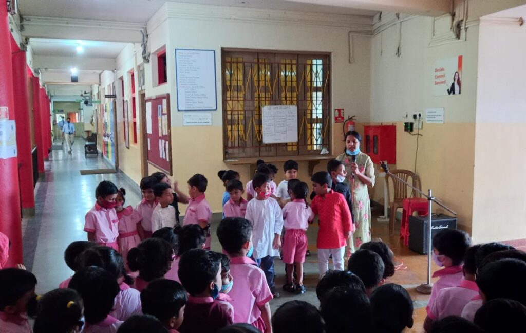 Bakri Eid Special Assembly by Junior KG A class