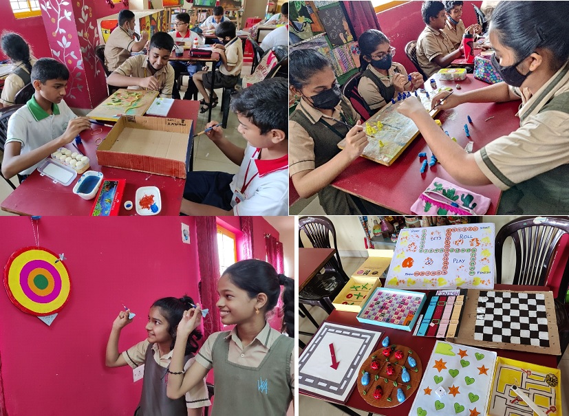 Art workshop – Indoor Board Game Development  for class 8ABC