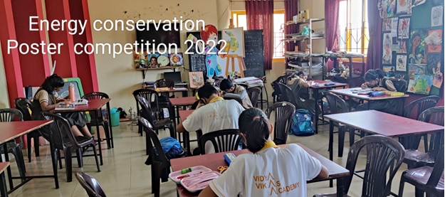 School Level Painting Competition on Energy Conservation (September 2022)  – Art Department, VVA.