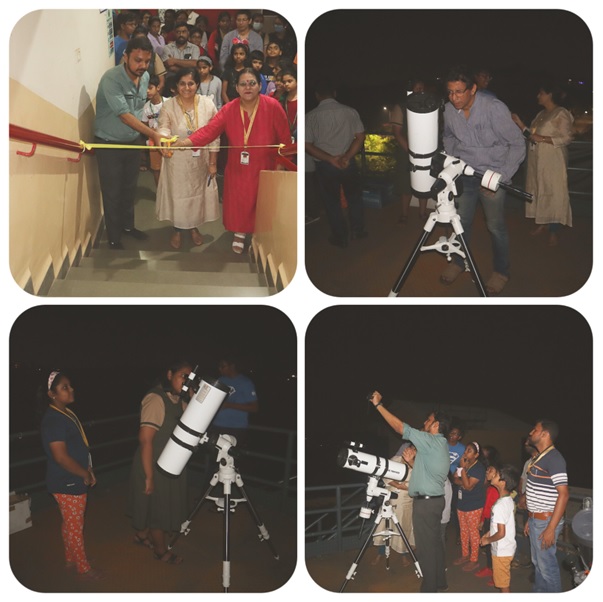 Inauguration of ‘Stargazing Zone’ at Vidya Vikas Academy