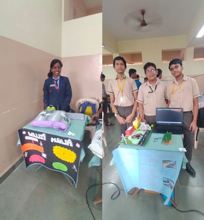 Science Exhibition, Kshitij 2023-24 at Don Bosco College of Engineering, Fatorda