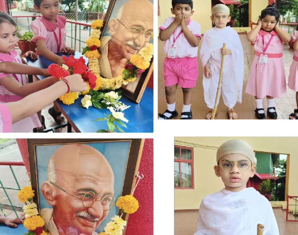 Special assembly on Gandhi Jayanti