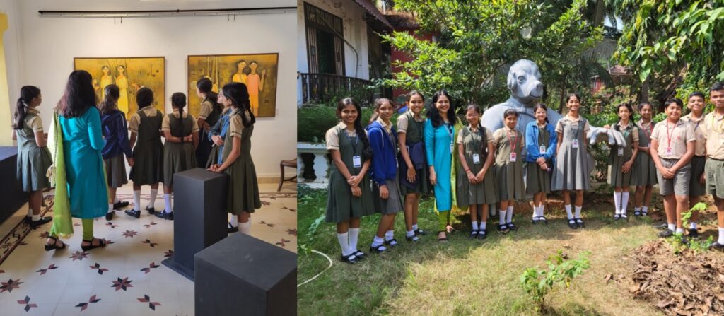 Visit to Art Gallery, Carpe Diem – Art Exhibition by Mr. Mohan Naik