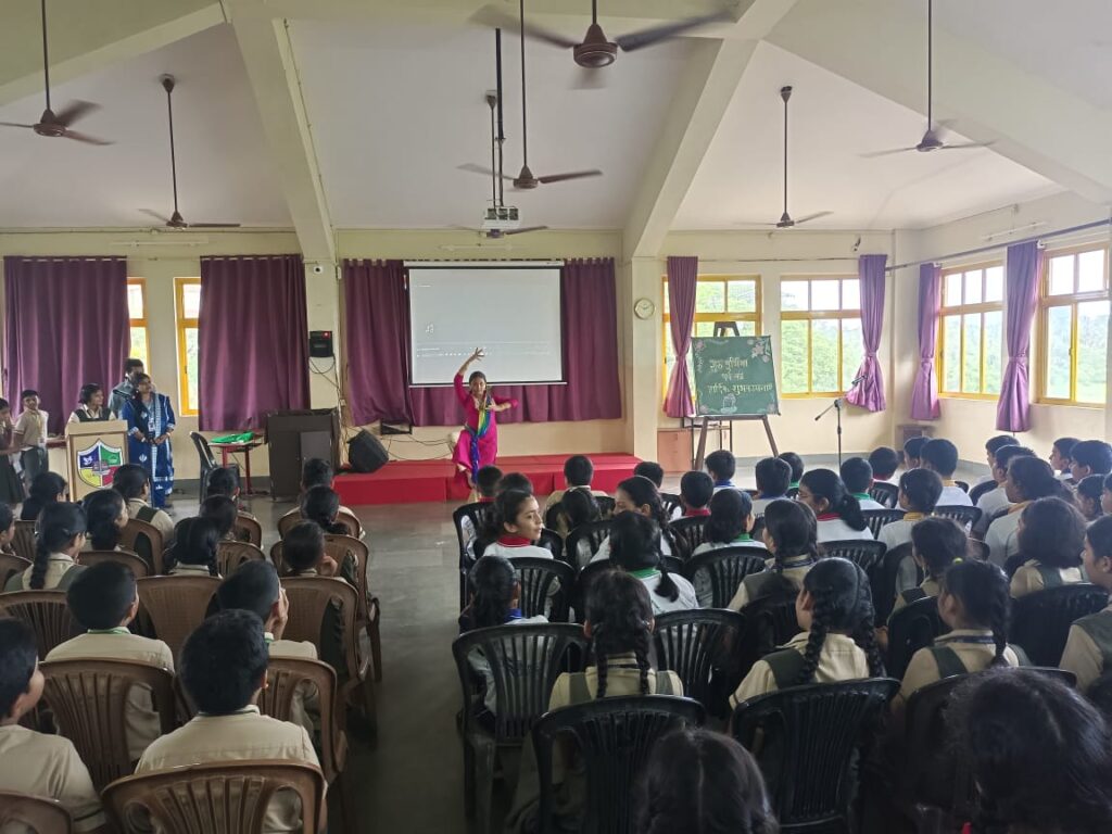 Guru Purnima special assembly ( Primary section)