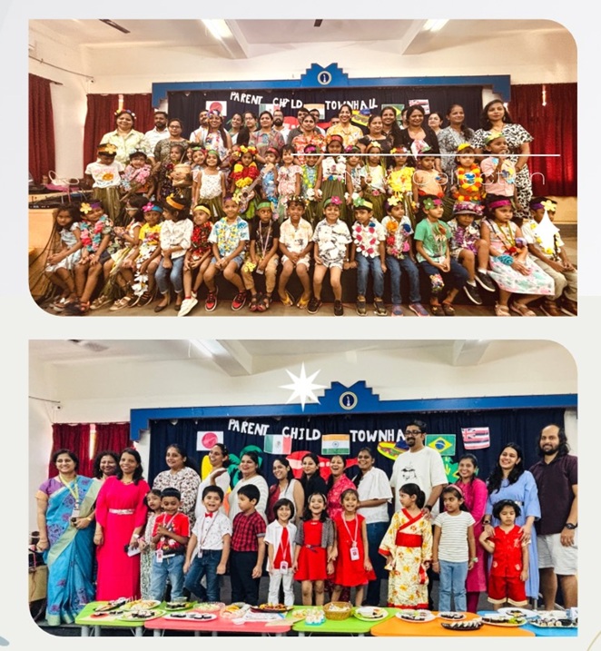 Pre Primary Parent Child Townhall –  Theme: Around the World